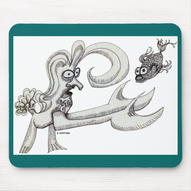 Capricorn Pisces Mouse Pad (Front)