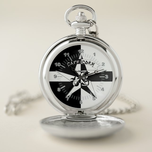 Capricorn Pocket Watch (Inside)