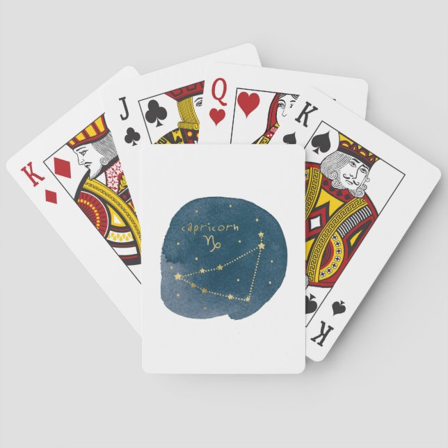 Capricorn Poker Cards (Back)
