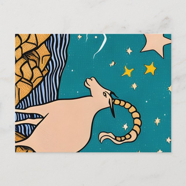 Capricorn Postcard (Front)