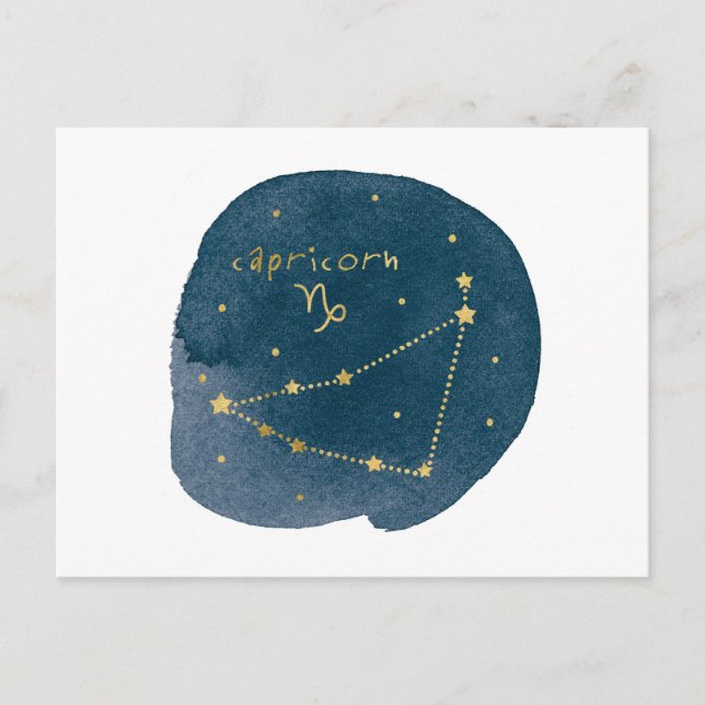 Capricorn Postcard (Front)