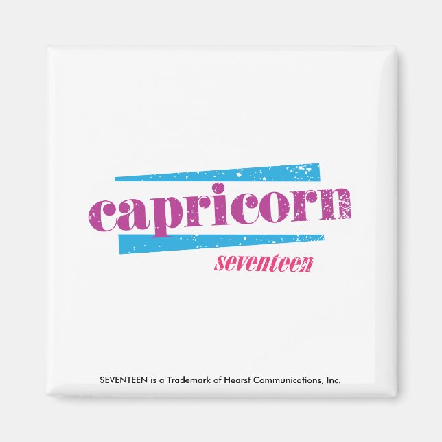 Capricorn Purple Magnet (Front)