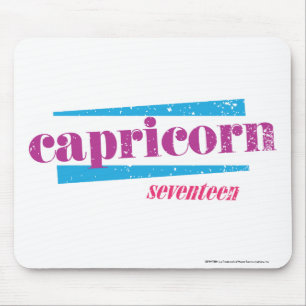Capricorn Purple Mouse Pad