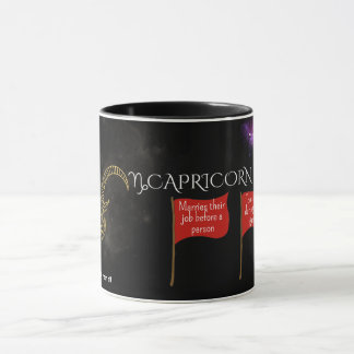Capricorn Red Flags Mug | Funny Zodiac Gift