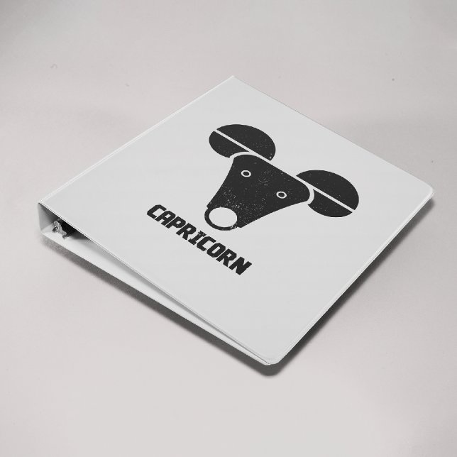 Capricorn Sign 3 Ring Binder (Creator Uploaded)