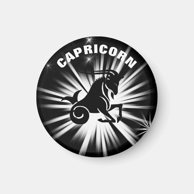 Capricorn sign magnet (Front)