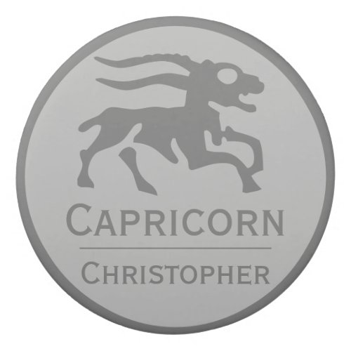 Capricorn Sign of the Zodiac Design Eraser