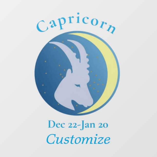 Capricorn Sign Thunder_Cove (Sheet)