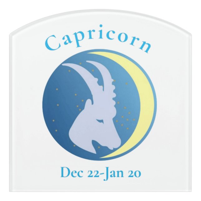 Capricorn Sign Thunder_Cove (Contour Front)