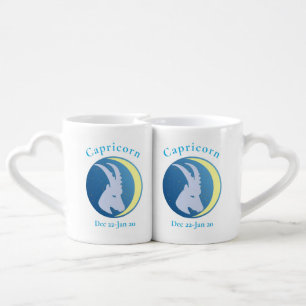 Capricorn Sign Thunder_Cove Coffee Mug Set
