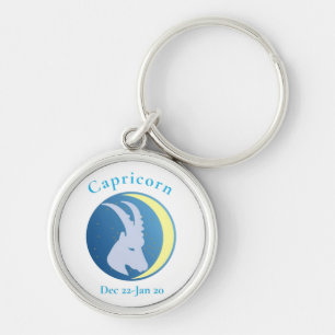 Capricorn Sign Thunder_Cove Keychain