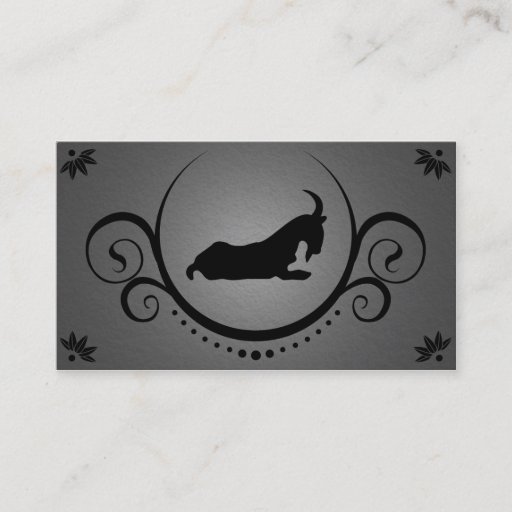 Customizable capricorn sophistications business card template