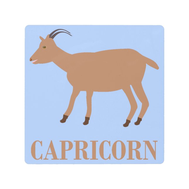 Capricorn Star Sign Goat (Front)
