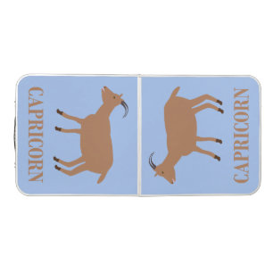 Capricorn Star Sign Goat Beer Pong Table