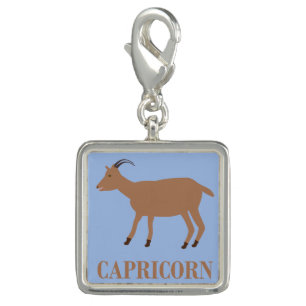 Capricorn Star Sign Goat Charm