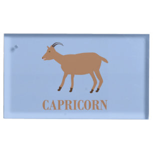 Capricorn Star Sign Goat Place Card Holder