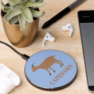 Capricorn Star Sign Goat Wireless Charger