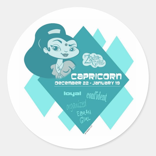 Capricorn Stickers (Front)
