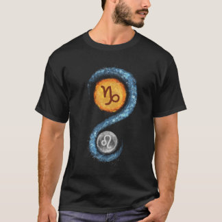 Capricorn Sun Leo Moon Zodiac Sign T-Shirt