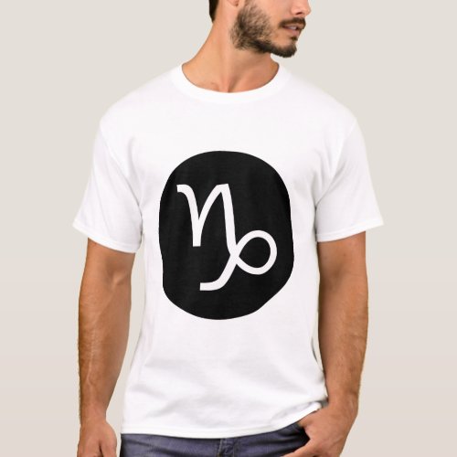 Capricorn Symbol T_Shirt