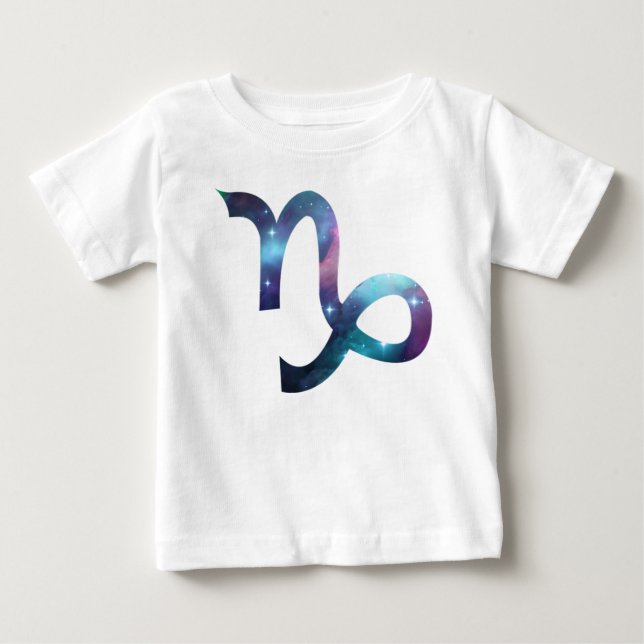 Capricorn Symbol Toddler Fleece Sweatshirt Baby T-Shirt (Front)