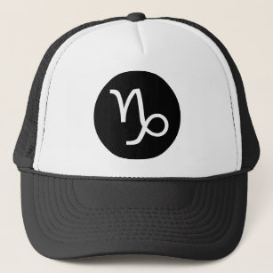 Capricorn Symbol Trucker Hat