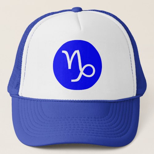 Capricorn Symbol Trucker Hat