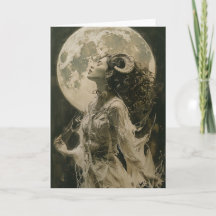 Capricorn Tarot Astrology, Zodiac, Birthday Card