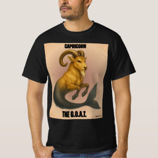 Capricorn The GOAT Zodiac Men’s T‑Shirt T-Shirt