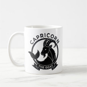 Capricorn the Goat Zodiac Sea-Goat Earth Sign Coffee Mug