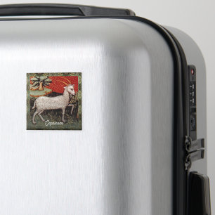 Capricorn the Goat Zodiac Sign Birthday Party Magnet