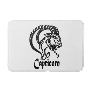 Capricorn the Sea Goat Zodiac Bath Mat