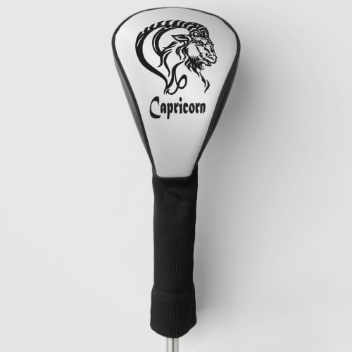 Capricorn the Sea Goat Zodiac Golf Head Cover