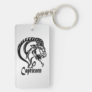 Capricorn the Sea Goat Zodiac Keychain