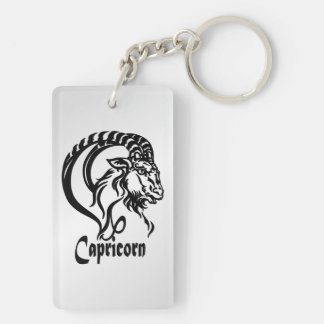 Capricorn the Sea Goat Zodiac Keychain