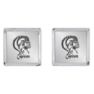 Capricorn the Sea Goat Zodiac S Cufflinks