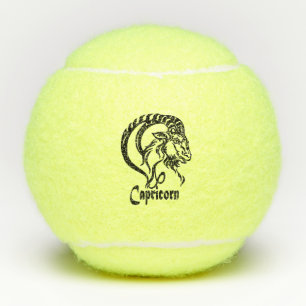 Capricorn the Sea Goat Zodiac Tennis Balls