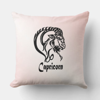 Capricorn the Sea Goat Zodiac Throw Pillow