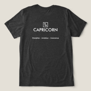 Capricorn – The Visionary Architect Tri-Blend Shirt