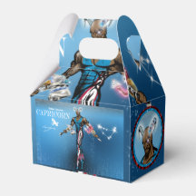 Capricorn Theme Party Favor Box