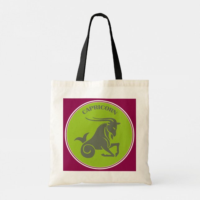 Capricorn Tote Bag (Back)