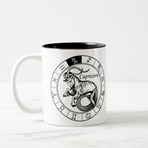 capricorn Two_Tone coffee mug