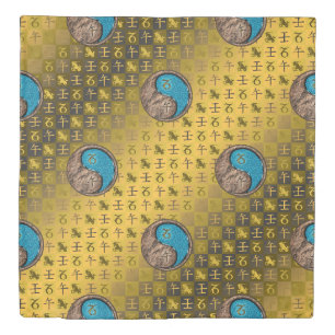 Capricorn & Water Horse Duvet Cover