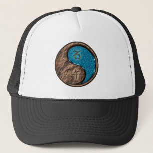 Capricorn & Water Horse Trucker Hat