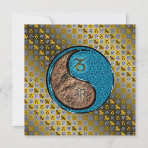 Capricorn & Water Rabbit Card