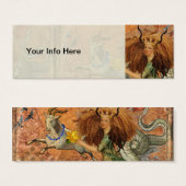 Capricorn Woman Goat Whimsical Fun (Front & Back)