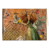 Capricorn Woman Goat Whimsical Fun (Front Horizontal)