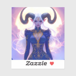 Capricorn Woman Sticker