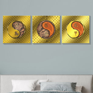 Capricorn & Wood Dragon Canvas Photo Tile