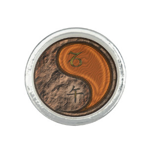 Capricorn & Wood Horse Ring
